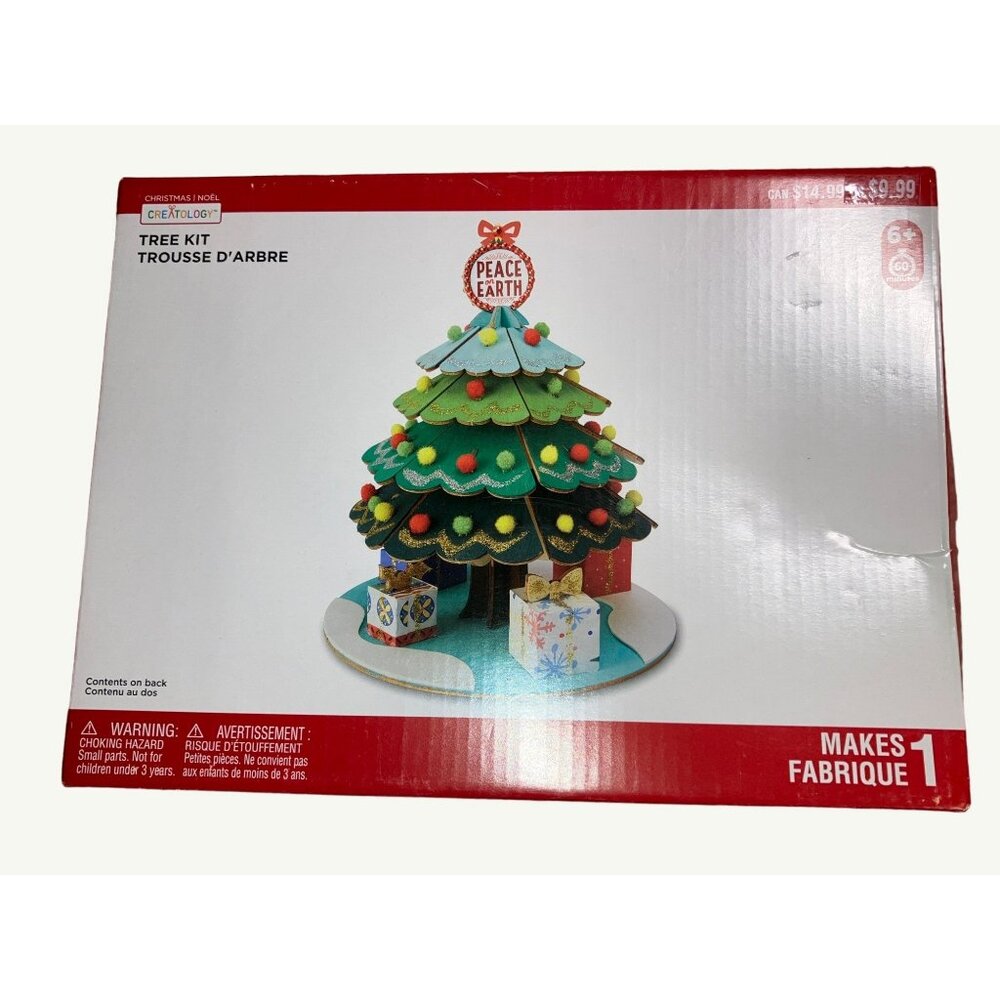 Wood Christmas Tree Craft Kit By Creatology For Ages 6+